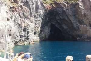 Depuis Lipari : excursion en bateau sur l'île de Vulcano