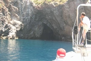 Fra Lipari: Bådtur til Vulcano Island