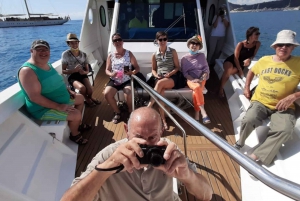 From Lipari: Island and Salina Full Day Sightseeing Cruise