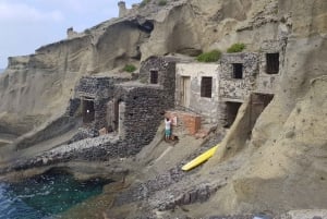 From Lipari: Island and Salina Full Day Sightseeing Cruise