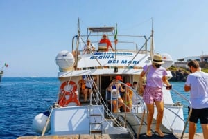 Au départ de Lipari : excursion en bateau d'une journée à Panarea et Stromboli