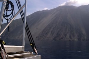 Z Lipari: Całodniowa wycieczka łodzią Panarea i Stromboli