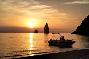 Из Липари: частная лодочная экскурсия с подводным плаванием среди вулканов, пузырьков и лавы