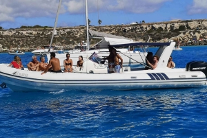 Из Марсалы: экскурсия на лодке по Эгадским островам с остановками для купания
