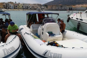 Из Марсалы: экскурсия на лодке по Эгадским островам с остановками для купания