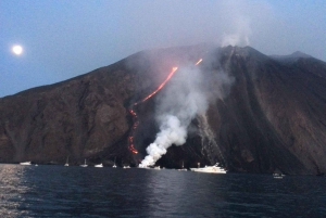 Milazzo: 4 Islands & Stromboli's Sciara del Fuoco Boat Tour