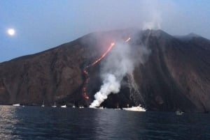 Da Milazzo: Vulcani attivi e Sciara del Fuoco (Stromboli)