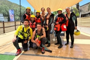 Fra Motta Camastra: Rafting-tur i Alcantara-kløfterne
