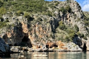 Desde Nápoles o Salerno: tour en velero de un día por el Cilento