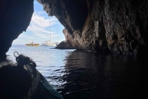 Desde Nápoles o Salerno: tour en velero de un día por el Cilento