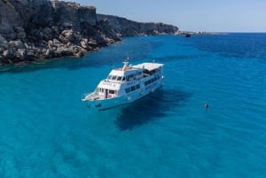 From Palermo: Bus & Cruise to Favignana & Levanzo with Lunch
