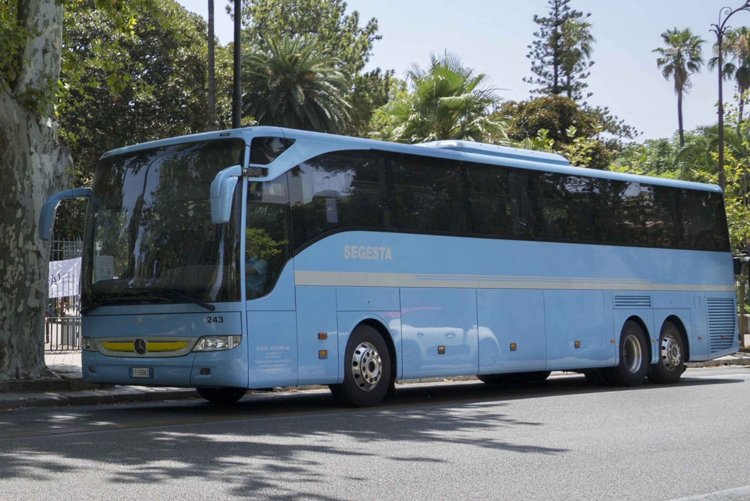 From Palermo: Bus Transfer to/from Trapani City Center