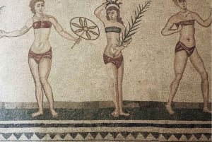 Desde Palermo: traslado a Siracusa con parada en Piazza Armerina