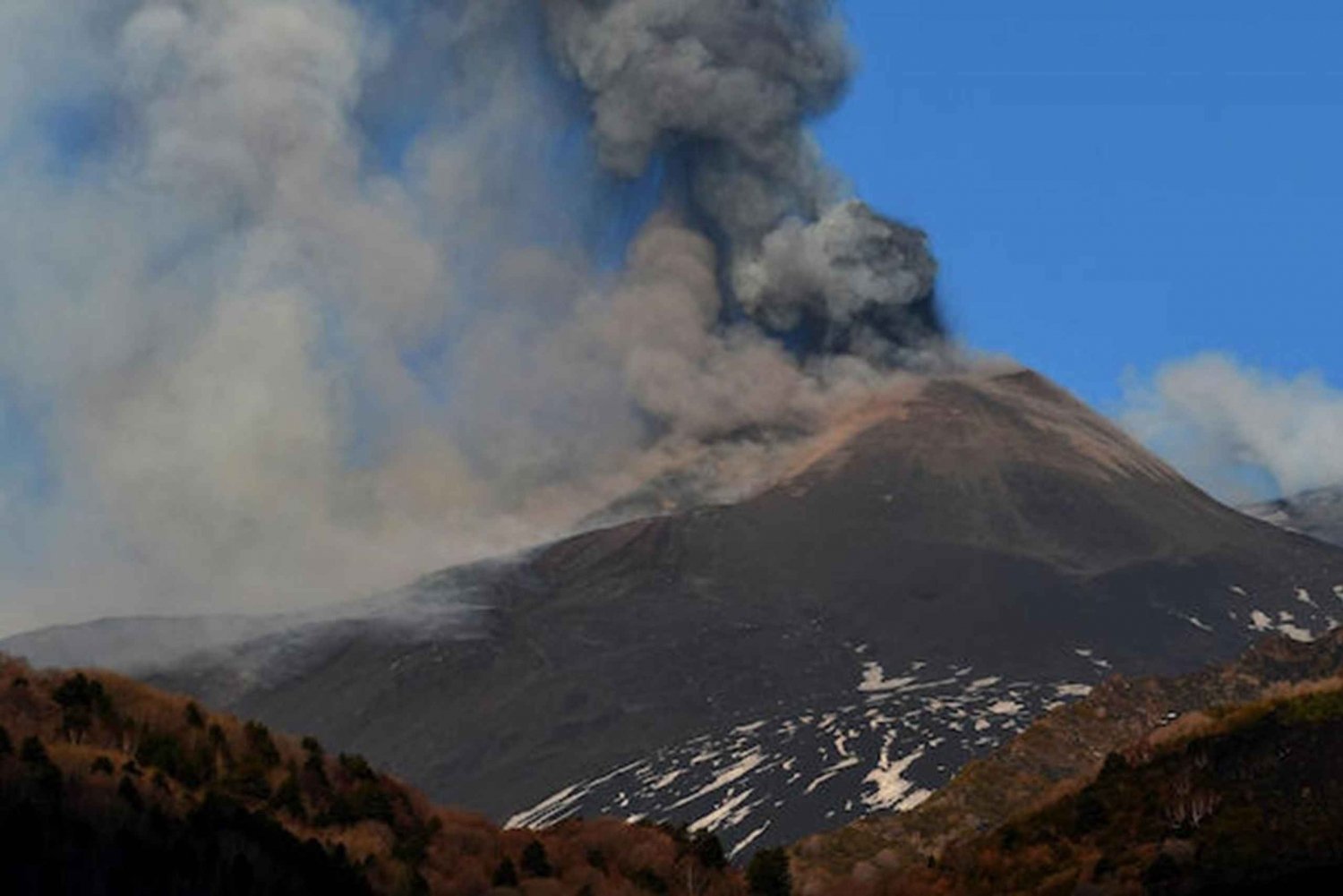 From Palermo to Taormina: Mount Etna (Multi-Language Tour)