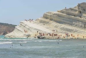 From San Leone: Scala dei Turchi Boat Tour