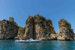 Von San Vito Lo Capo: Scopello & Zingaro halbtägige Bootstour