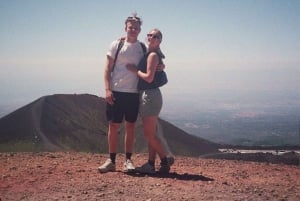 Da Siracusa: Tour dell'Etna - trekking, vino e cibo