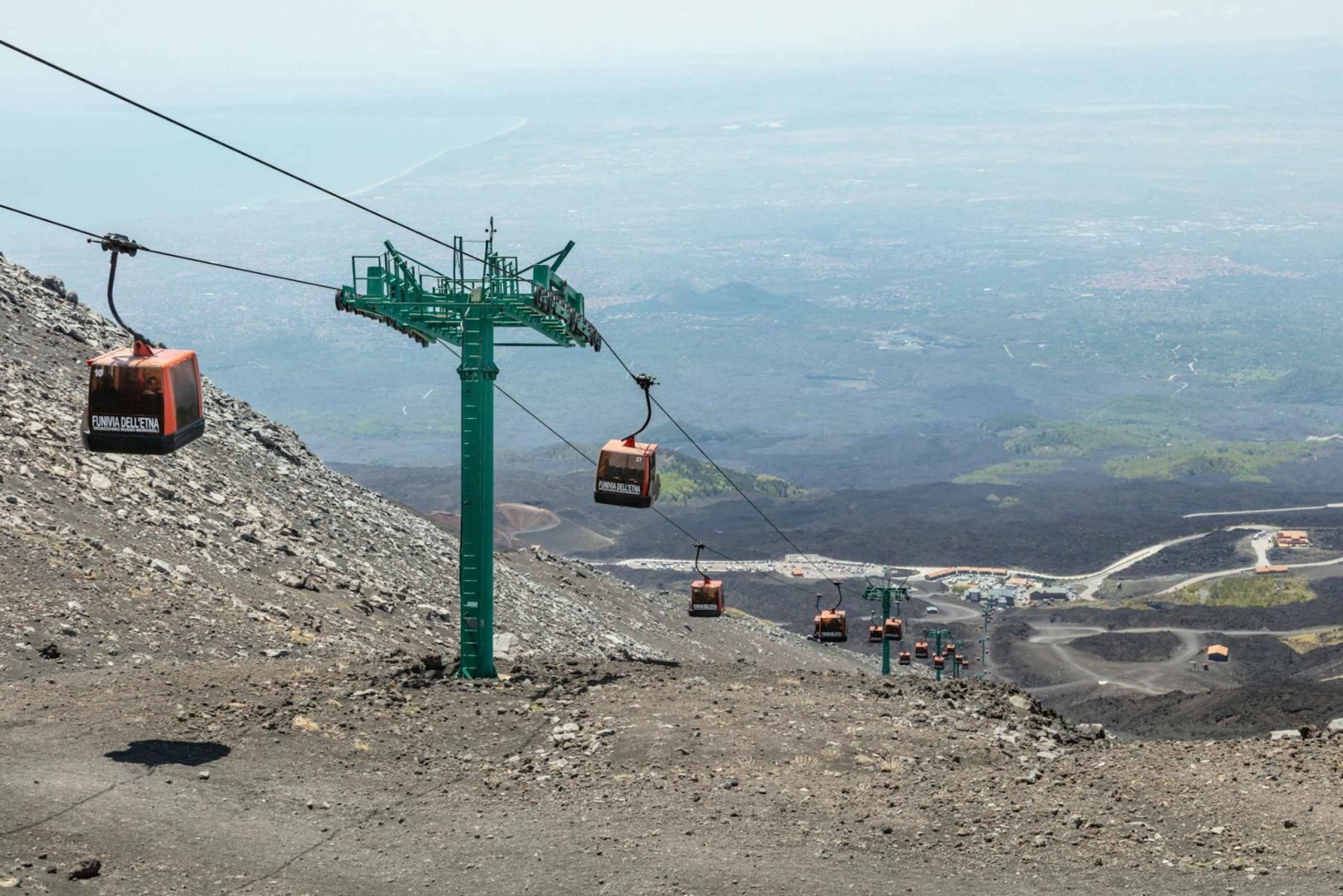 Depuis la région de Taormine : excursion sur l'Etna