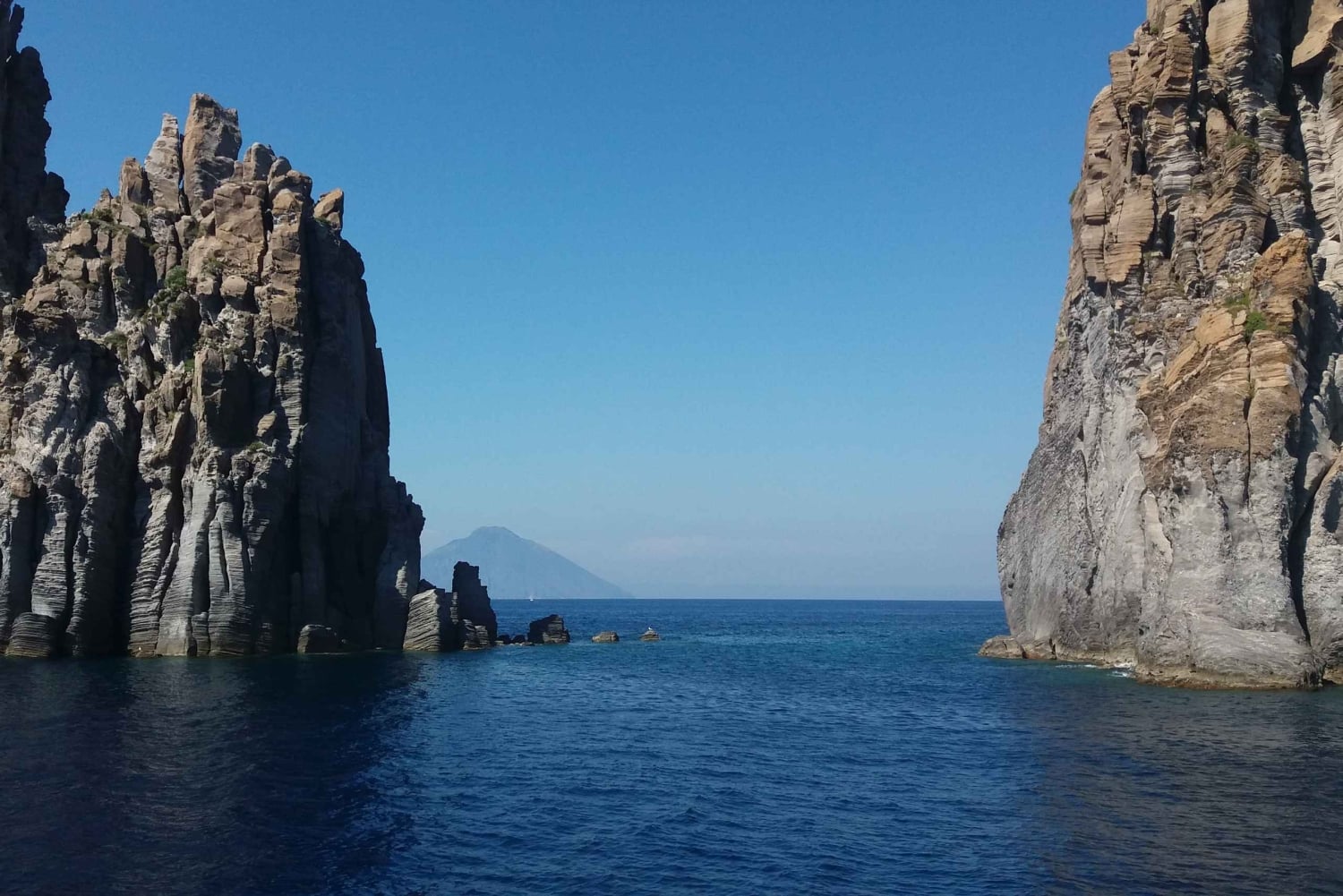 Au départ de Taormine : Excursion d'une journée à Panarea et Stromboli