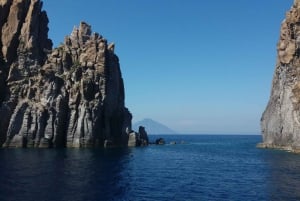 From Taormina: Chic Panarea and Stromboli Day Tour
