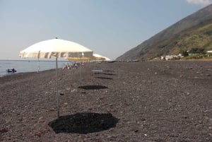Au départ de Taormine : Excursion d'une journée à Panarea et Stromboli