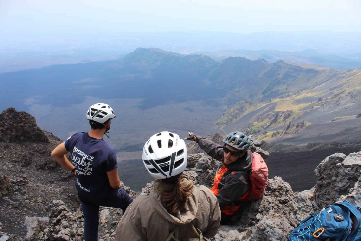 Desde Taormina: Excursión en bicicleta a la cima del Etna