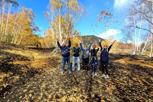 Da Taormina: Escursione Guidata all'Etna e alle Gole dell'Alcantara