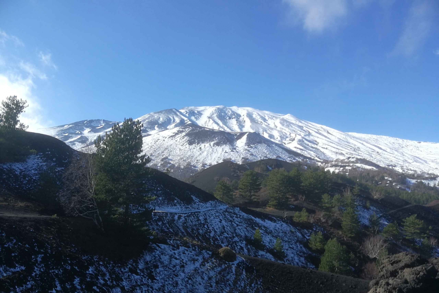 From Taormina: Half-Day Mount Etna Morning Trek