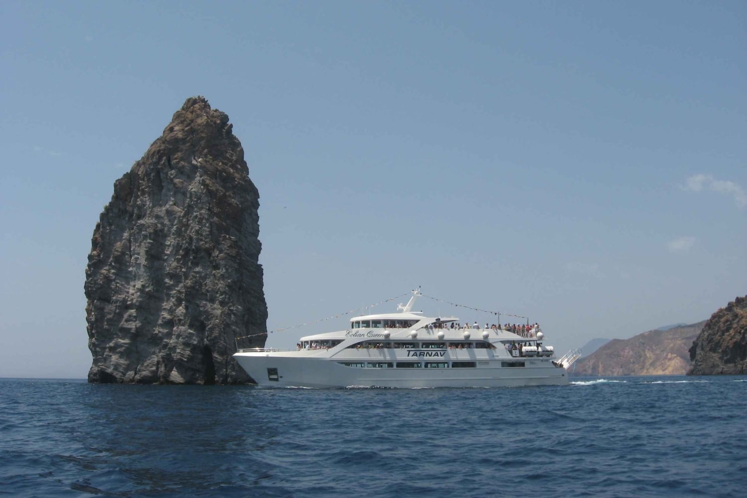 De Taormina: Mini-cruzeiro guiado pelas Eólias de Lipari e Vulcano