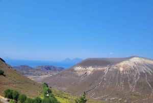 Vanuit Taormina: Lipari en Vulcano Mini Rondvaart Eolische Zee