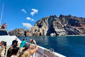 De Taormina: Mini-cruzeiro guiado pelas Eólias de Lipari e Vulcano