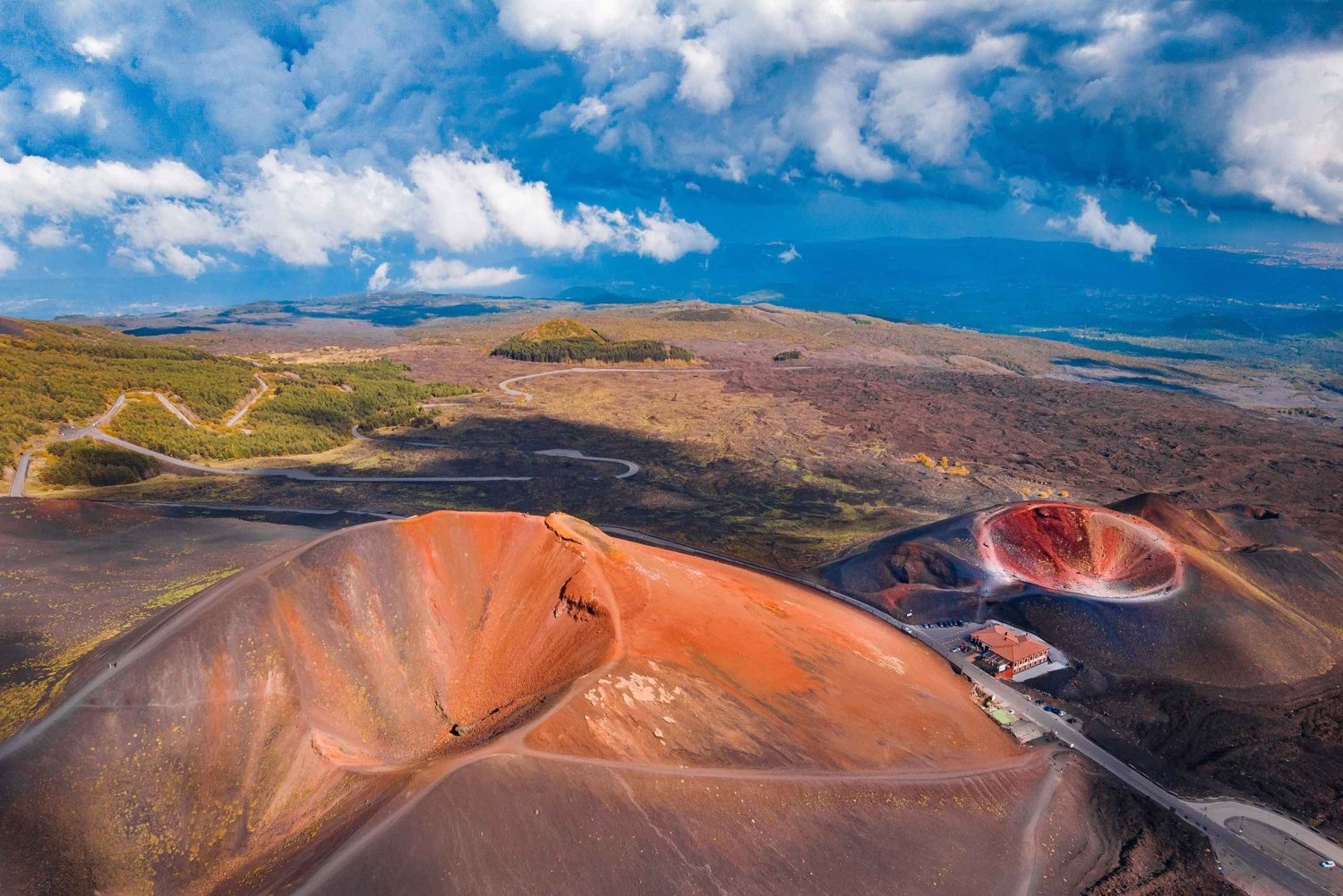 Au départ de Taormine : visite guidée en bus de l'Etna