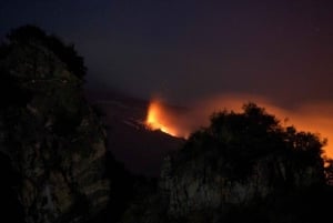 De Taormina: Passeio ao pôr do sol no Monte Etna