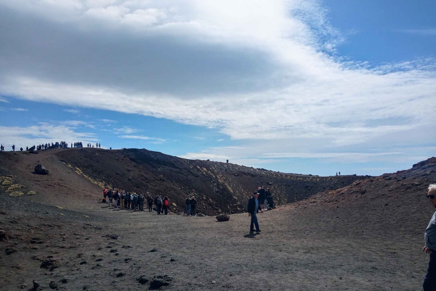 From Taormina, Naxos, & Letojanni: Mount Etna Half-Day Trip