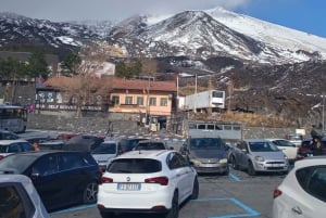 From Taormina, Naxos, & Letojanni: Mount Etna Half-Day Trip