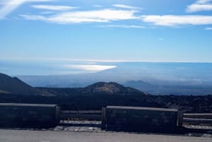 From Taormina, Naxos, & Letojanni: Mount Etna Half-Day Trip