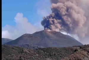 From Taormina, Naxos, & Letojanni: Mount Etna Half-Day Trip
