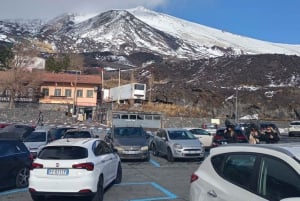 From Taormina, Naxos, & Letojanni: Mount Etna Half-Day Trip