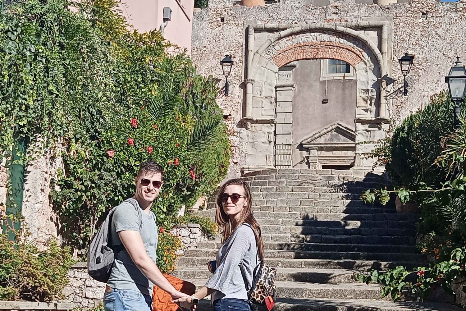 Desde Taormina o el puerto de Mesina: tour privado de El Padrino