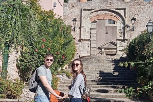 Desde Taormina o el puerto de Mesina: tour privado de El Padrino