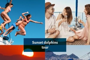 Taormina: Bootstour bei Sonnenuntergang mit Delfinbeobachtung