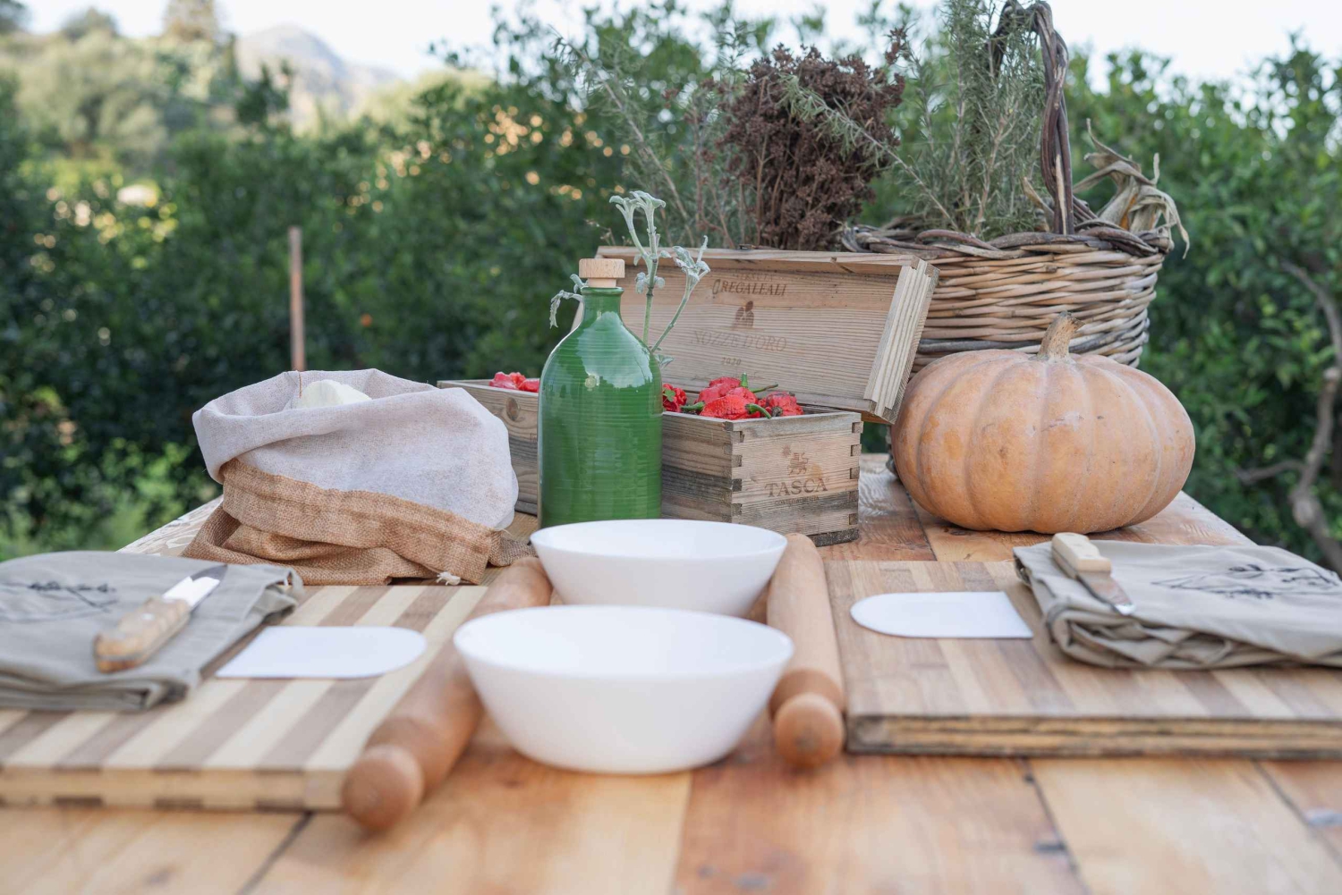 Vom Garten auf den Tisch: Sizilianischer Kochkurs