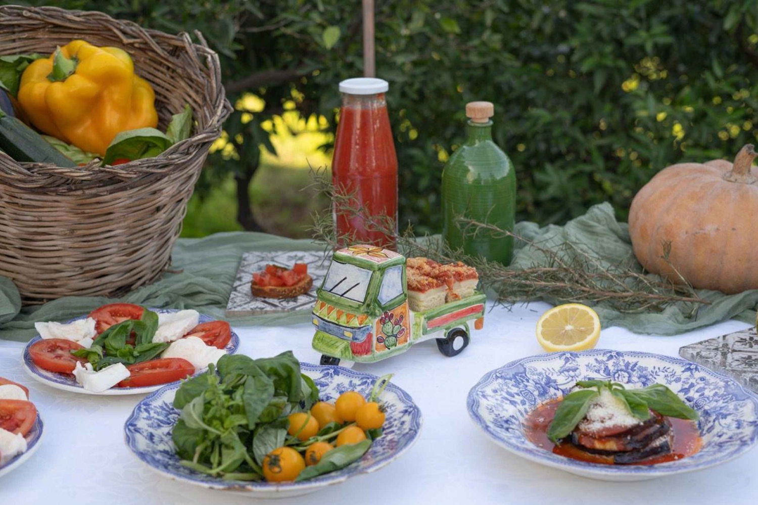 Vom Garten auf den Tisch: Sizilianischer Kochkurs