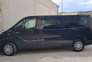 From Trapani: Airport to Port Transfer & Ferry to Favignana