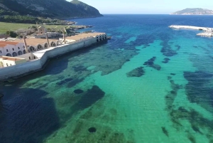 Desde Trapani: Crucero de un día a Favignana y Levanzo con almuerzo