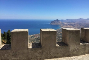 トラーパニ発：エリーチェ散策と特産品試食ツアー