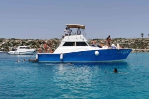 From Trapani: Favignana and Levanzo Boat Tour with Lunch