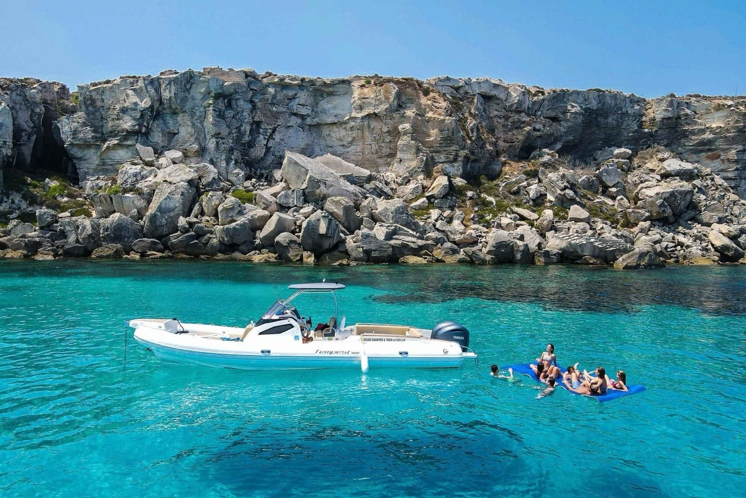 Fra Trapani: Favignana og Levanzo heldagskrydstogt