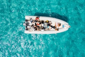 Från Trapani: Heldagstur till Favignana och Levanzo med lunch och aperitif