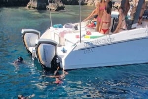 Från Trapani: Heldagstur till Favignana och Levanzo med lunch och aperitif